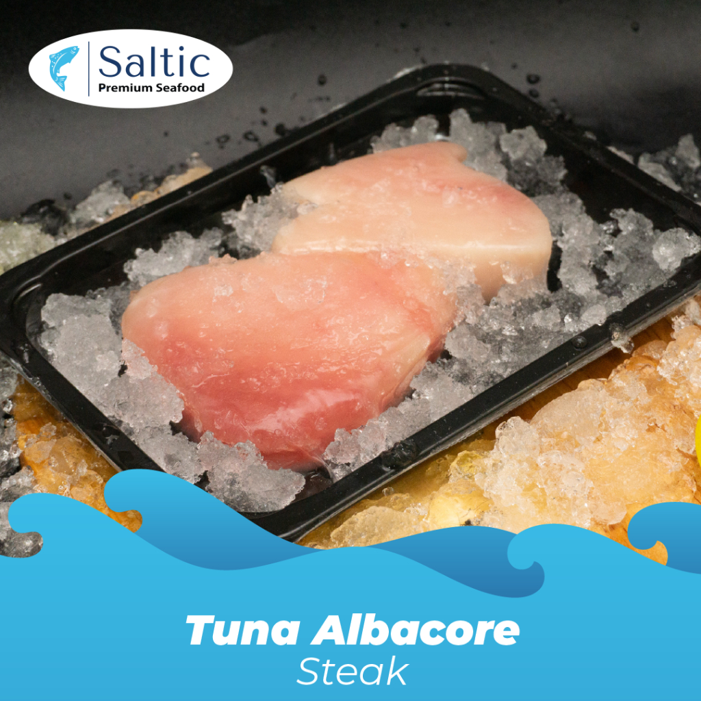 

Ikan Tuna Albacore Steak Frozen (250 gr) - SALTIC