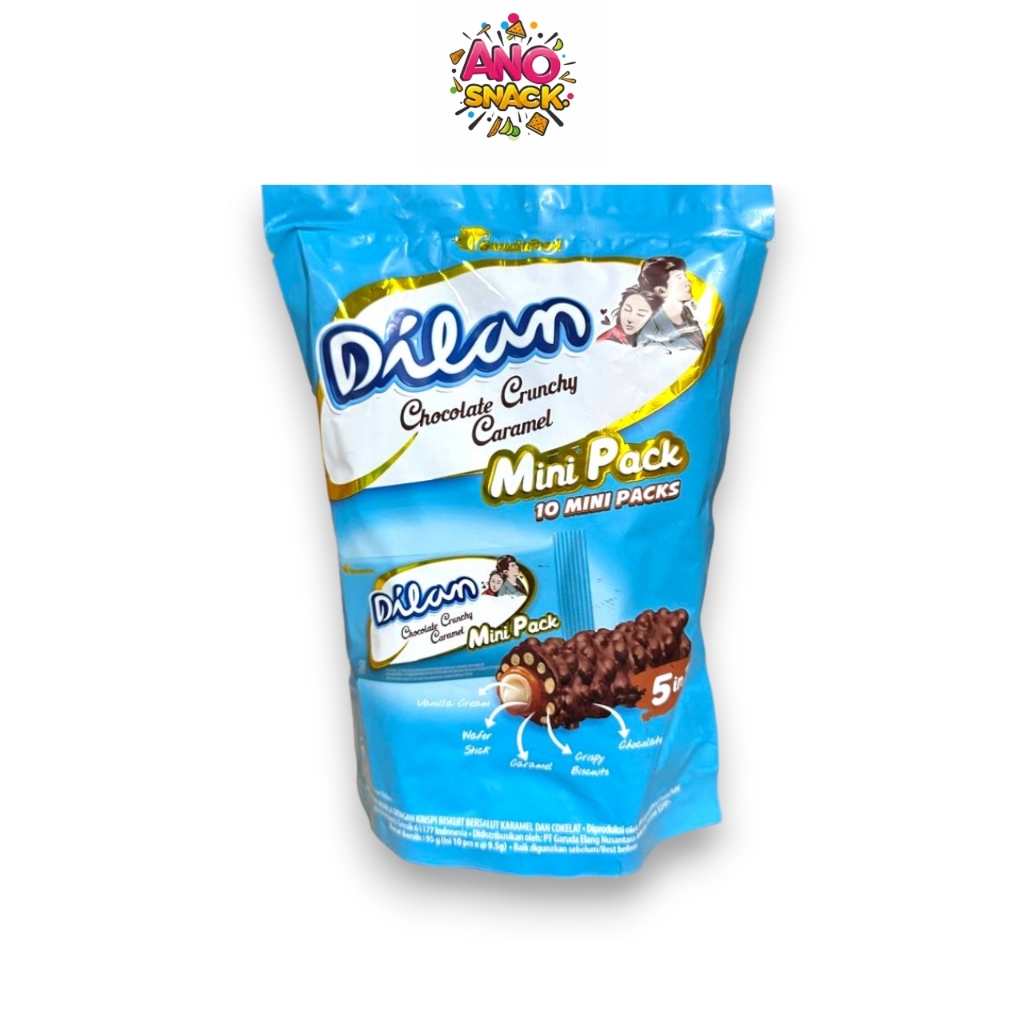 

DILAN CHOCO CRUNCH KARAMEL 10 MINI PACK (95 GR)