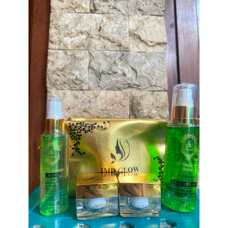 PAKET ACNE IMD GLOW BPOM ORI