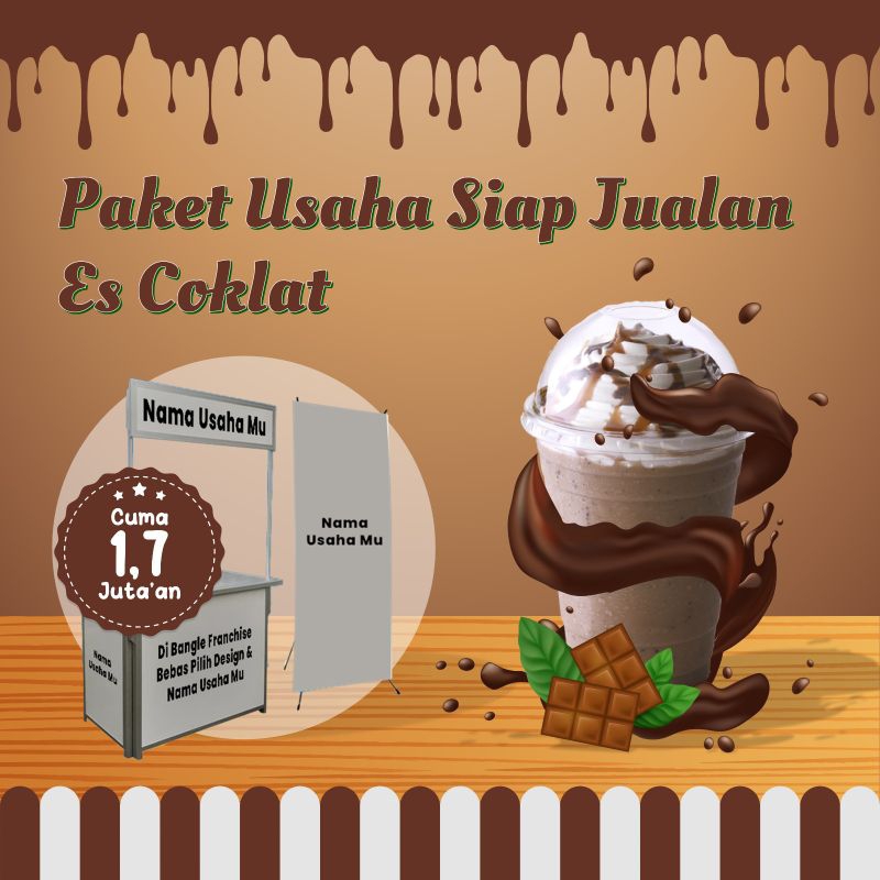 

FRANCHISE COKLAT MINUMAN COKLAT SIAPP JUALAN BISA MERK SENDIRII