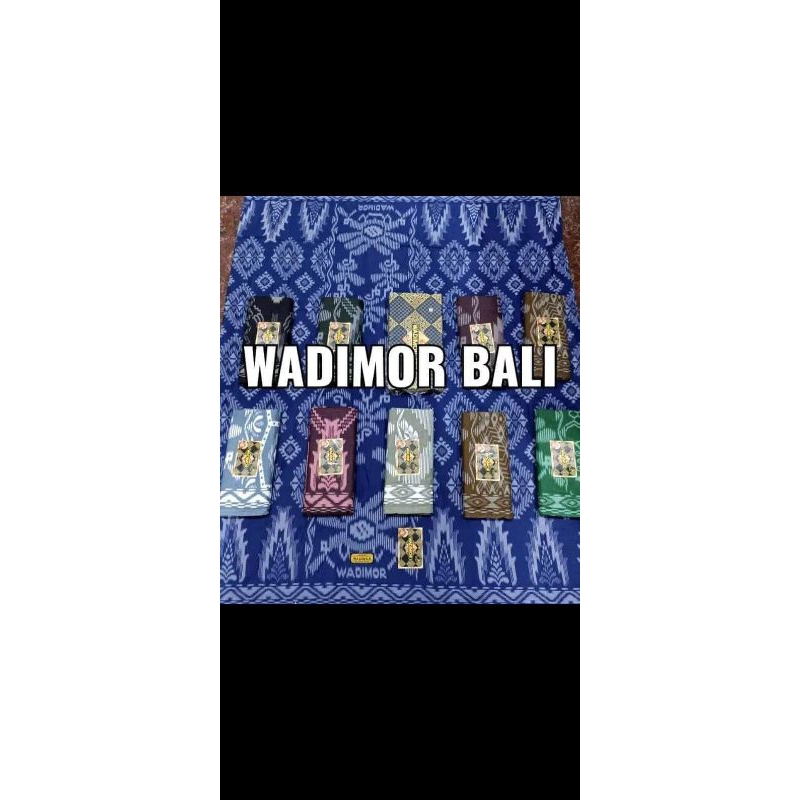 sarung wadimor bali motif kembang