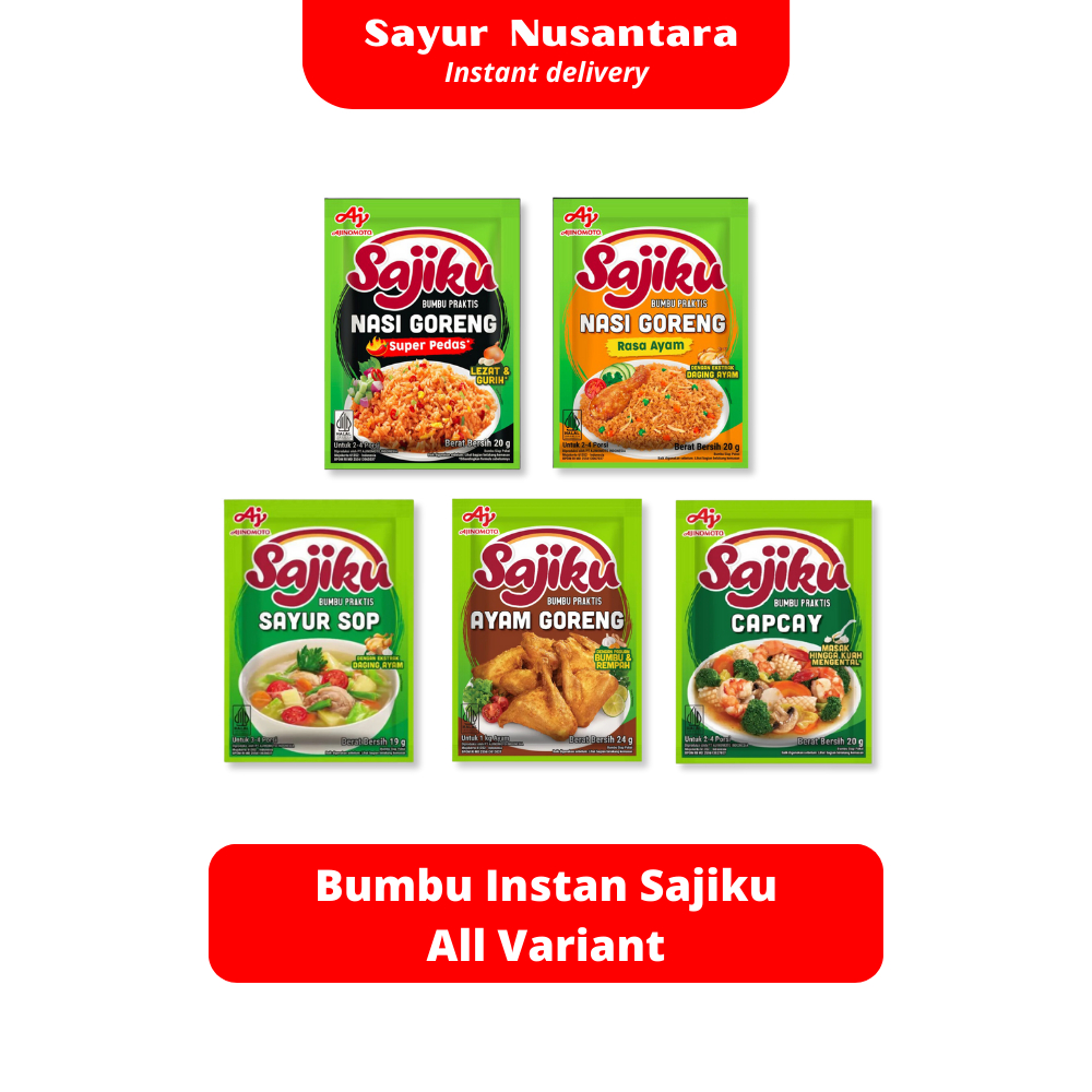 

Bumbu Instan Sajiku All Variant - Sayur Nusantara