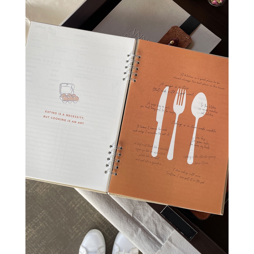 

Promo Recipe Book / Buku Resep / Buku Jurnal / Buku Masak / RECIPE NOTEBOOK