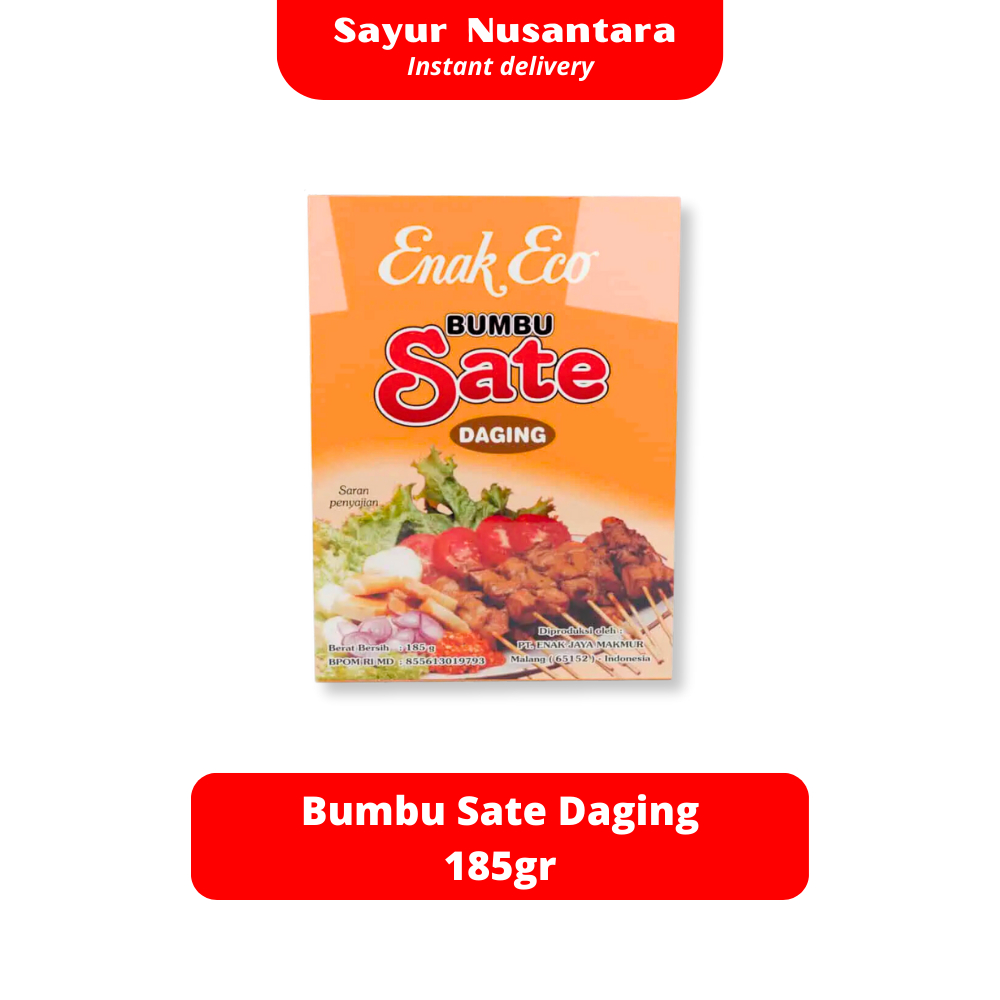 

Bumbu Sate Daging Enak Eco - Sayur Nusantara