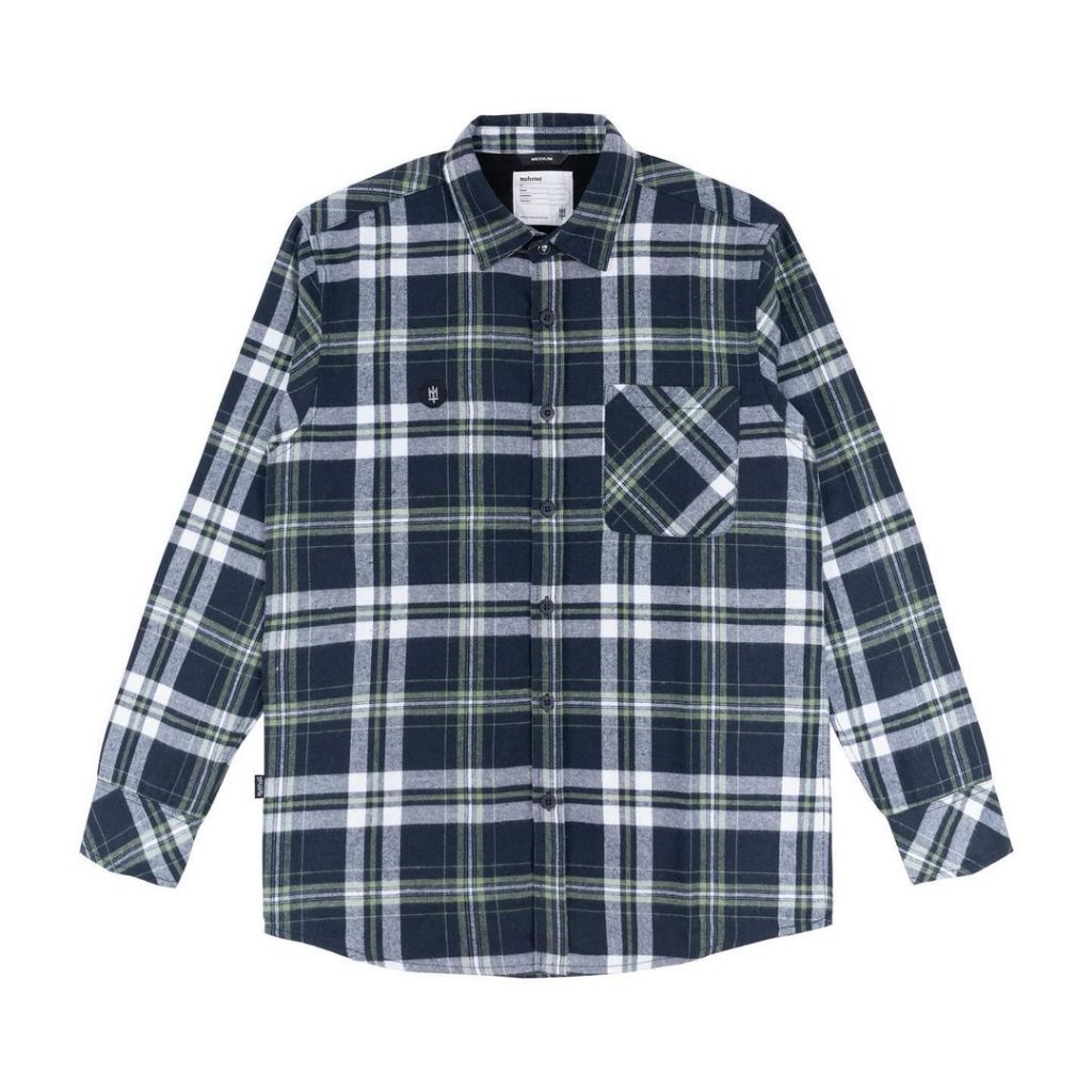 KEMEJA FLANEL MATERNAL DISASTER PRIA DAN WANITA "LOCHS" THE ANSWER BANJARMASIN