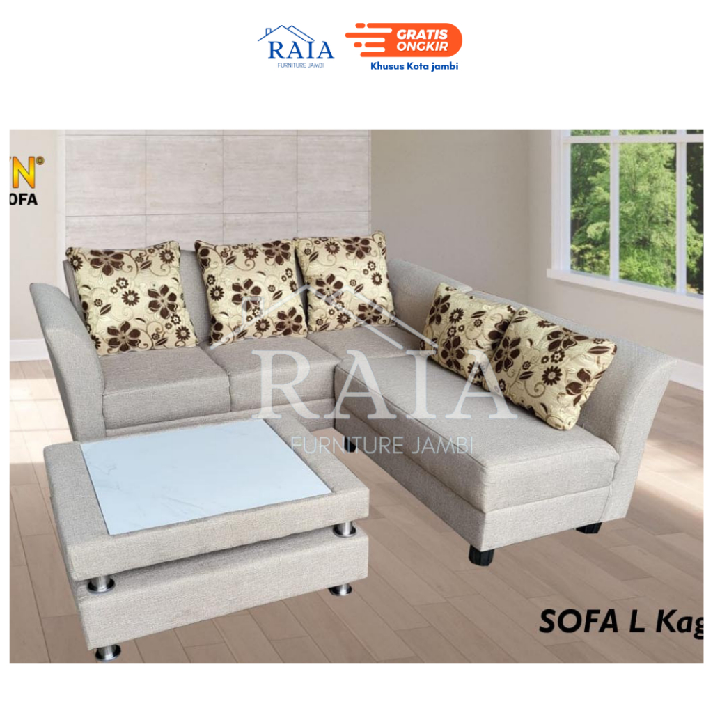 Kursi Sofa tamu L Kagawa