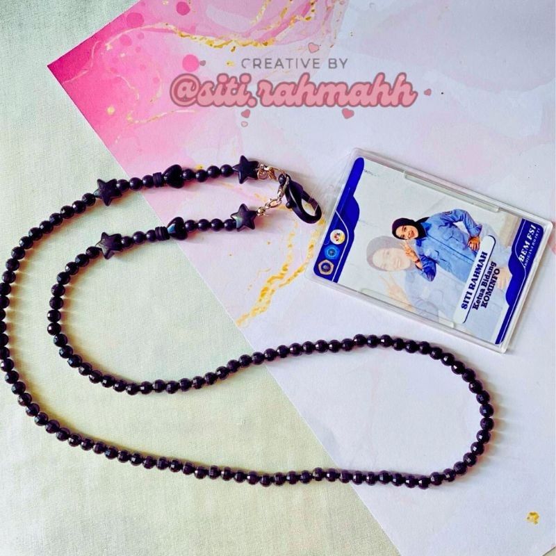 

Lanyard manik costum request