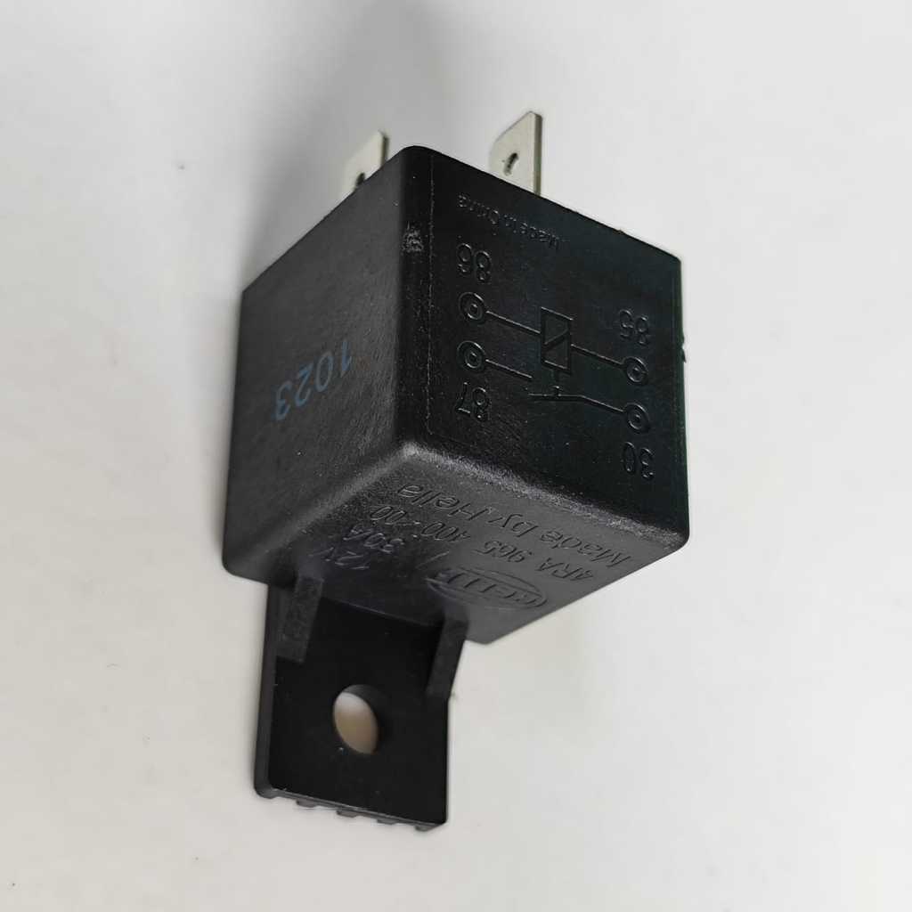 RO Relay 12v Kaki 4 Hella set Socket Reley klakson Dan Lampu 12volt 30A