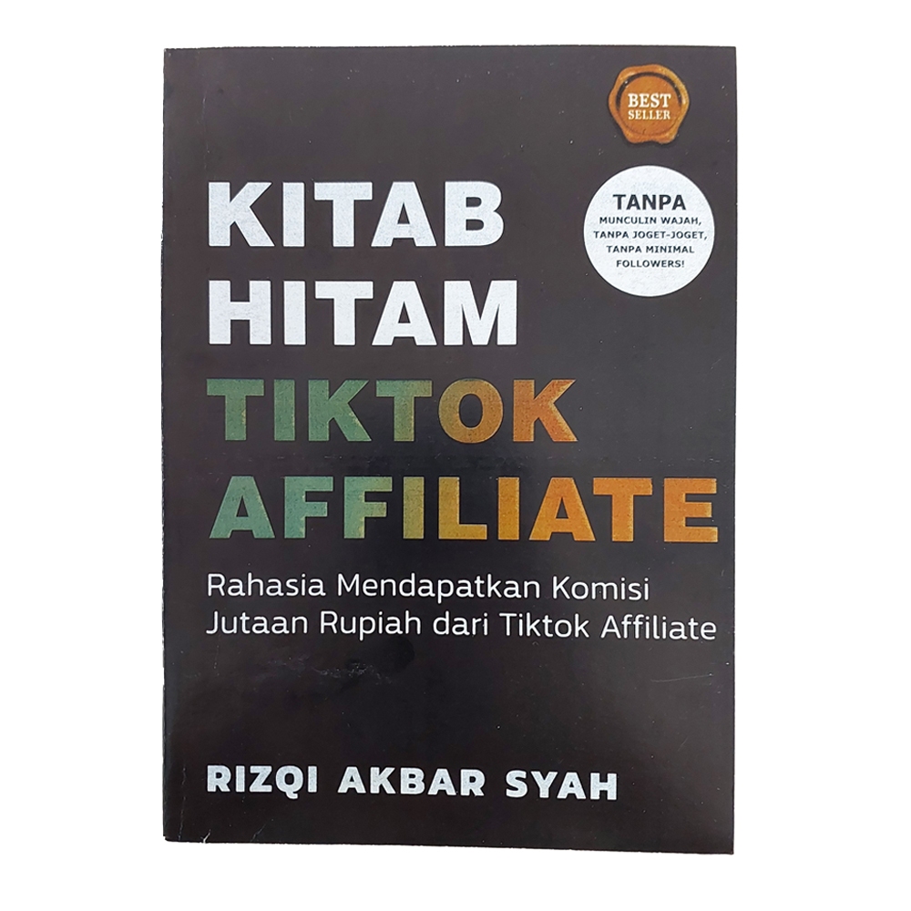 Buku Kitab Hitam Tiktok Affiliate