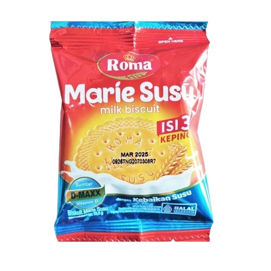 

Biskuit Roma Marie Susu Biscuit 16.5 Gr] / 1 Sct