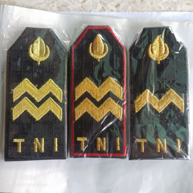 PANGKAT TNI PDU PELDA PELTU EVOLET PDU PANGKAT UPACARA TNI AD