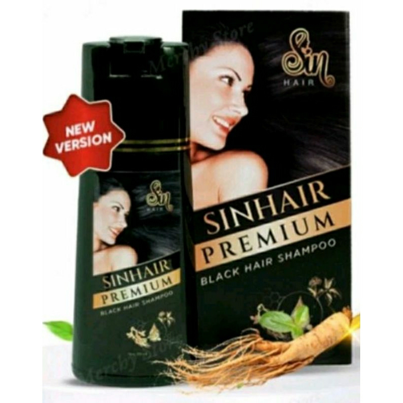 Sin Hair SinHair Shampoo PREMIUM Shampoo no.1 di JAPAN Penghitam Rambut
