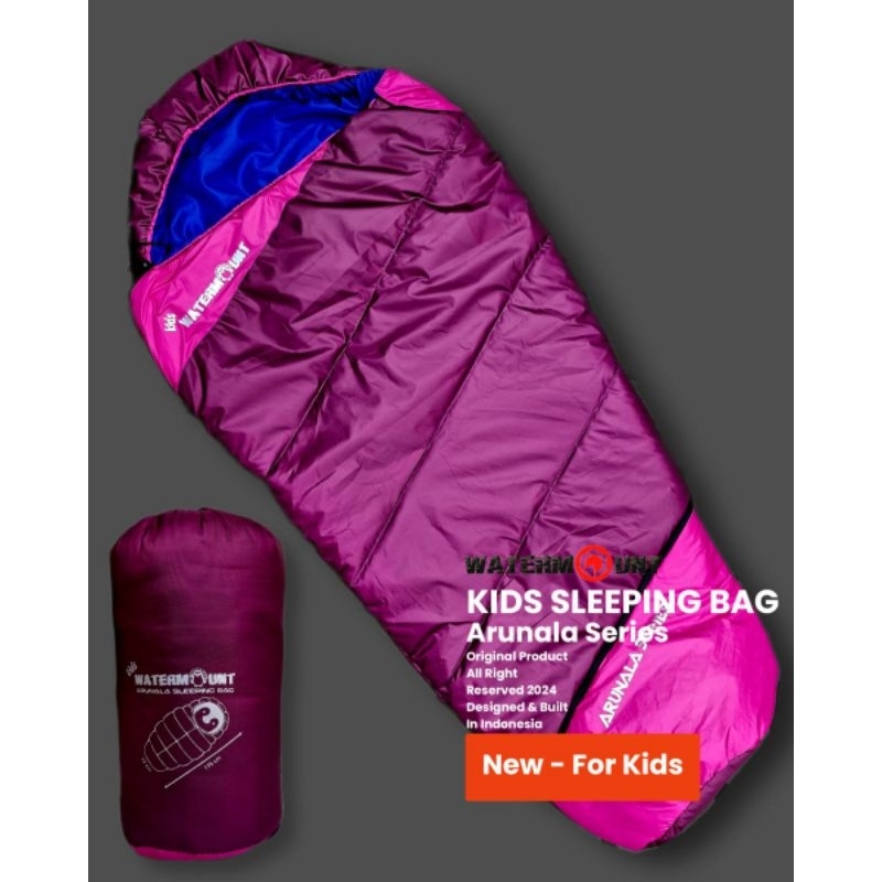 Sleeping bag anak watermount kids arunala sleeping bag untuk anak