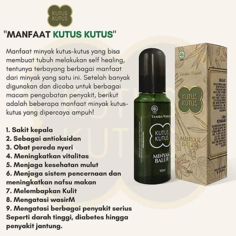 

minyak kutus kutus