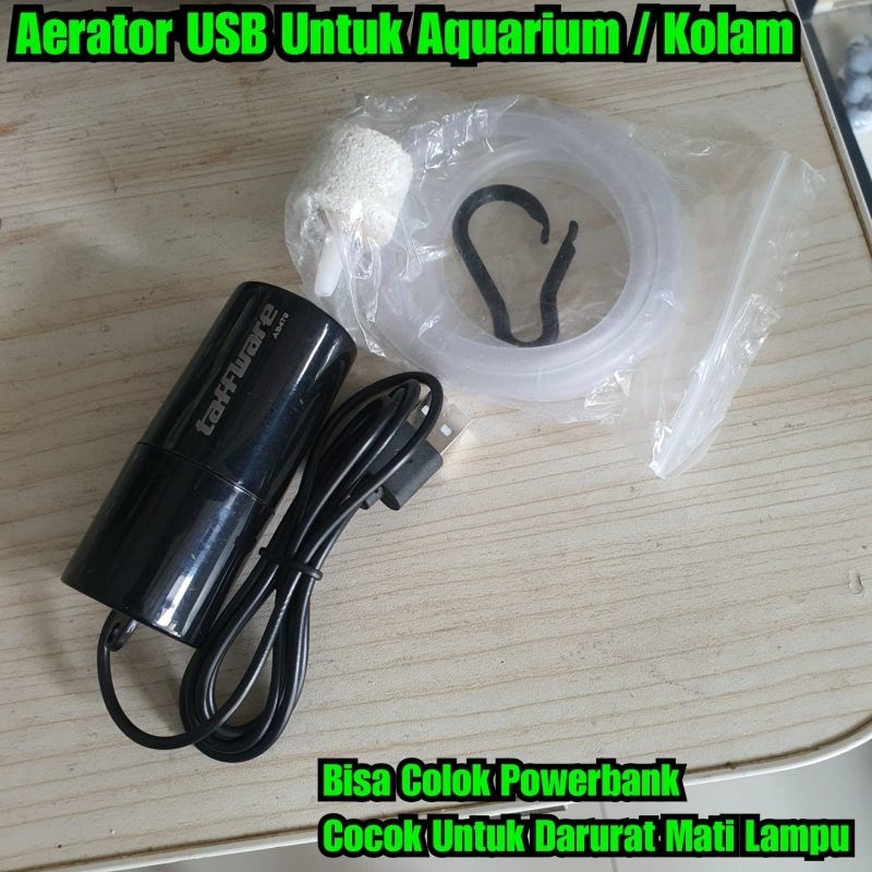 Aerator usb portable usb darurat mati lampu aerator dc gelembung udara aerasi