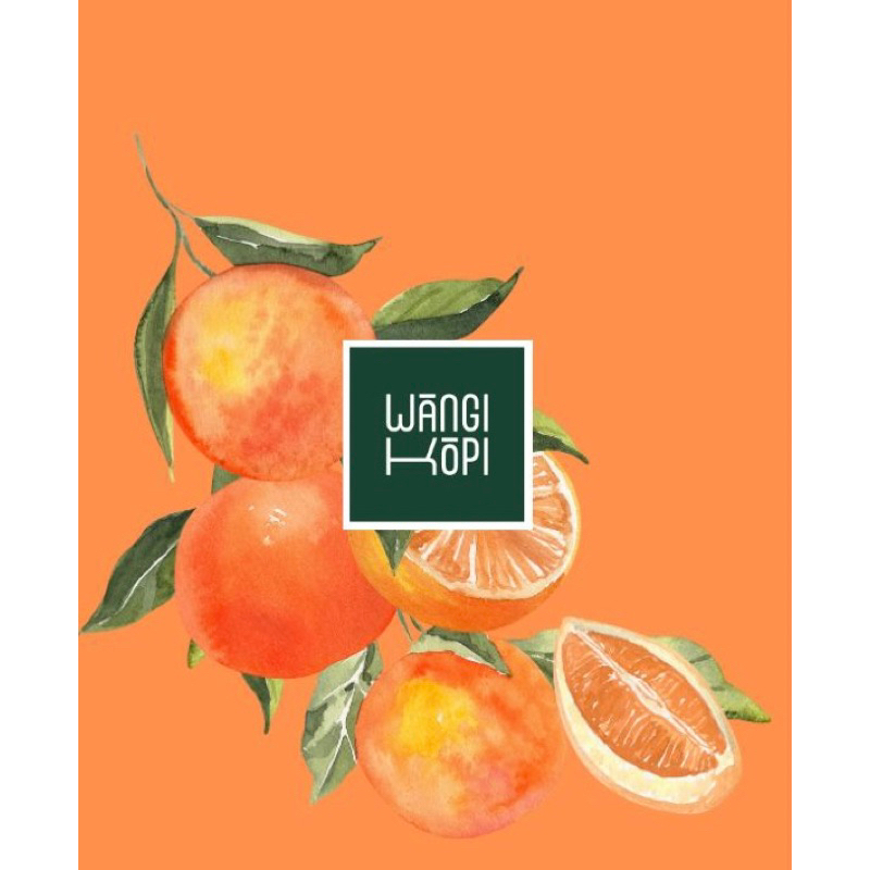 

Wangi Kopi - Orange Bourbon 200g / Coffee Bean Specialty Ijen Bondowoso / Oleh-oleh Khas Bondowoso