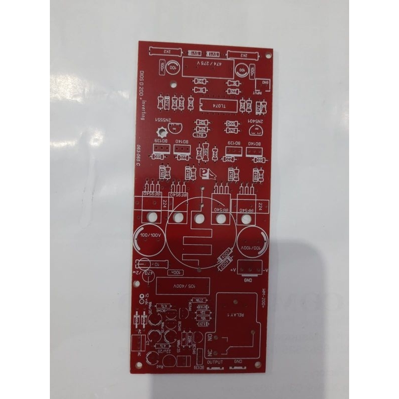 PCB POWER CLASS D200 INVERTING