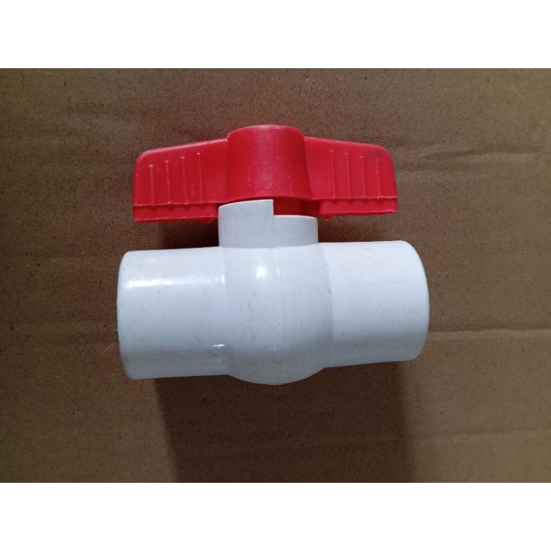STOP KRAN 1/4INCH BALL VALVE PVC-U