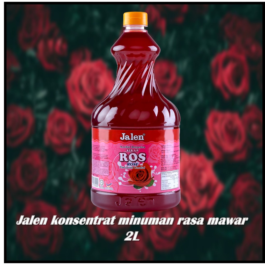 

Jalen konsentrat minuman rasa mawar 2L