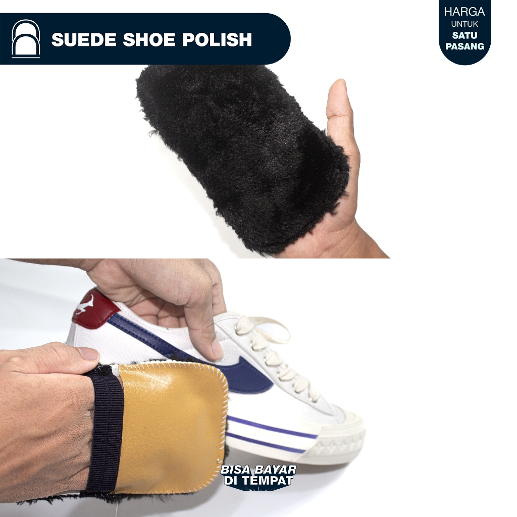 [BAYAR DI TEMPAT] 1 Pcs Sikat Semir Sepatu Untuk Sepatu Kulit / Tas Kulit / Suede Shoe Polish - Baha