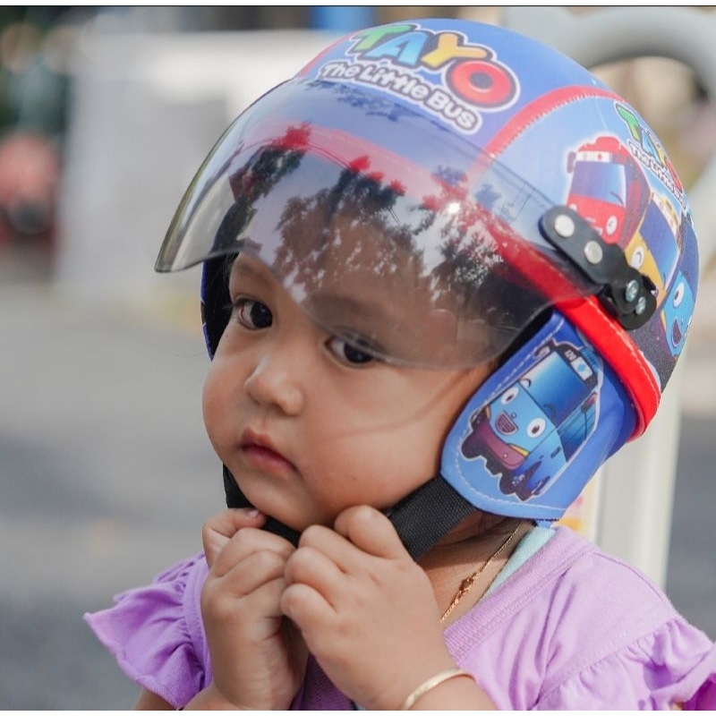(makassar) helm anak karakter