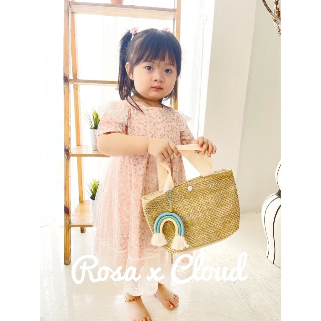 TAS RAINBOW ANAK | TAS ANAK PEREMPUAN |TAS JALAN -JALAN