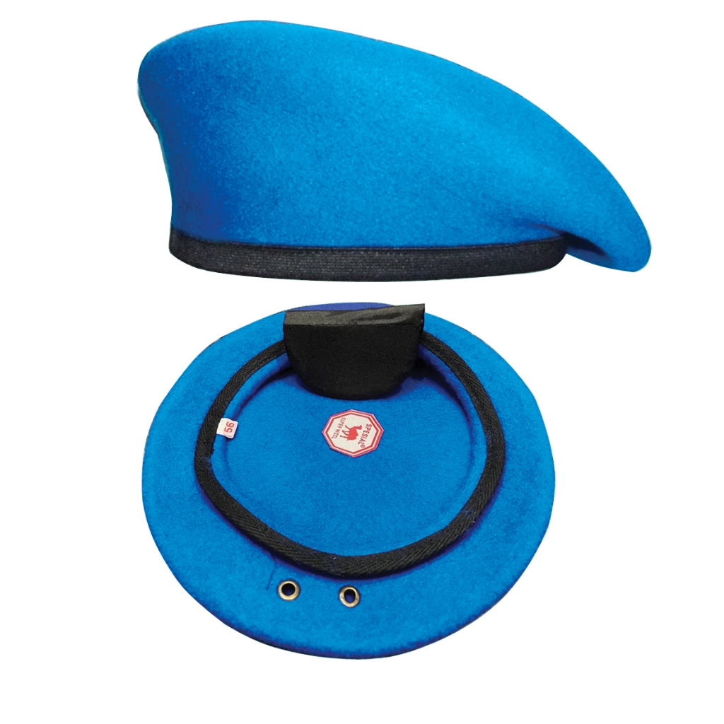 BARET PROVOS//BARET BIRU PROVOS//BARET PROVOS MERK CAMEL BAHAN TERBAIK