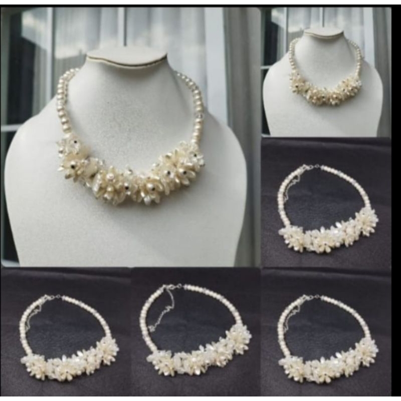 KALUNG HIJAB MUTIARA/AKSESORIS HIJAB