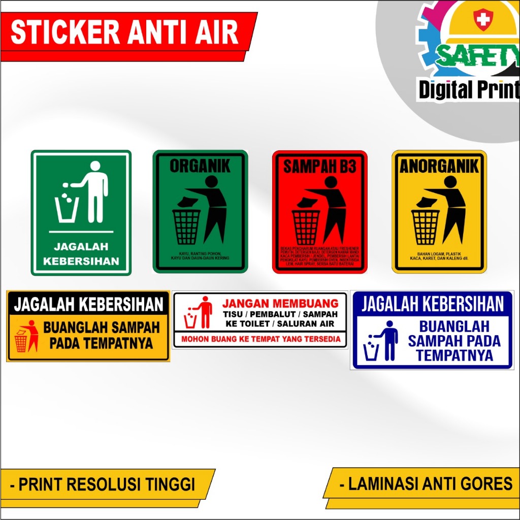 

STIKER DILARANG MEMBUANG SAMPAH SEMBARANGAN/BUANGLAH SAMPAH PADA TEMPATNYA