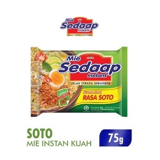 

SEDAAP MIE INSTAN KUAH RASA SOTO 75 GR