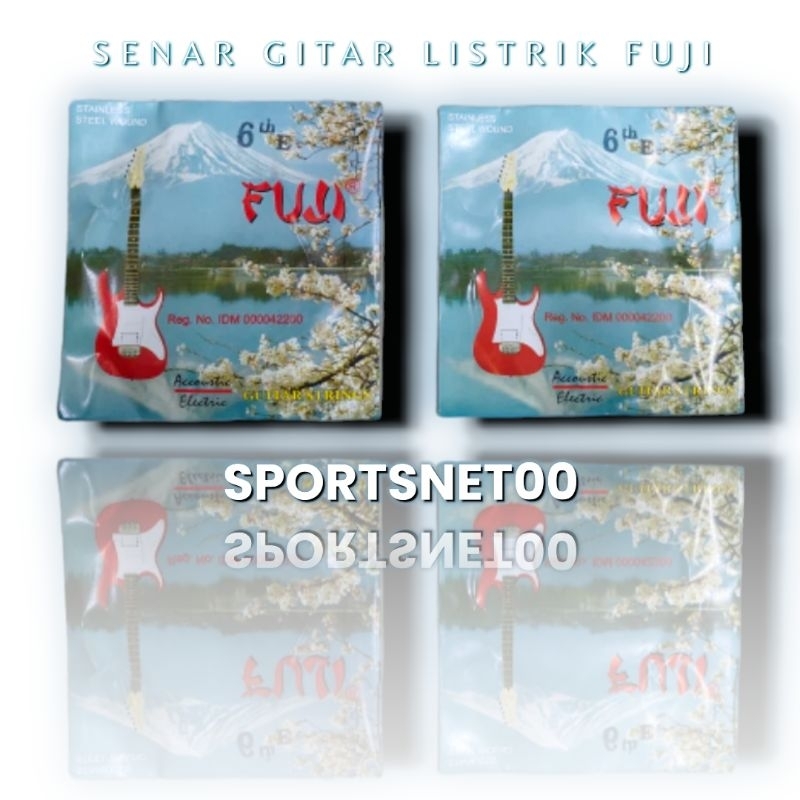 Senar Gitar Listrik Fuji Satuan / Tali Gitar Listrik Fuji No.6 Eceran