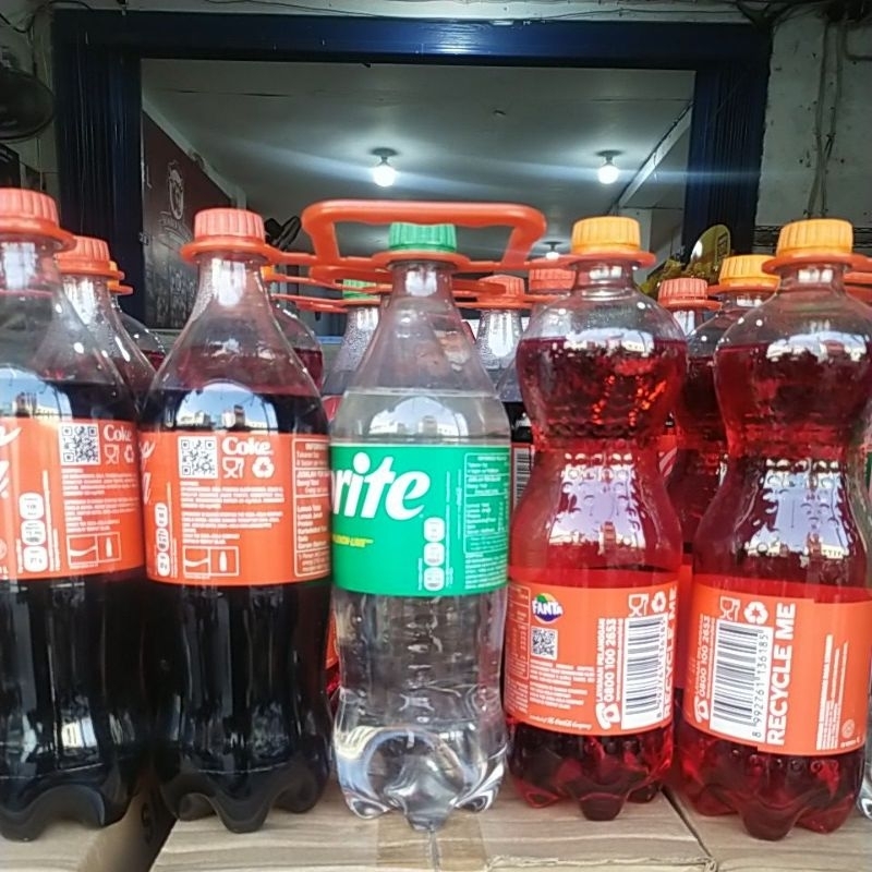 

paket Coca cola, sprite,fanta isi 3 pcs