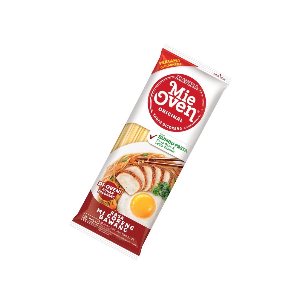 

MIE OVEN MAYORA RASA MIE GORENG BAWANG 76 GR - MIE INSTAN