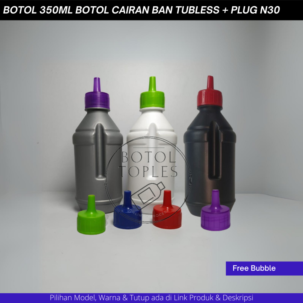 Botol  Kosong Cairan Ban Tubles 350ml