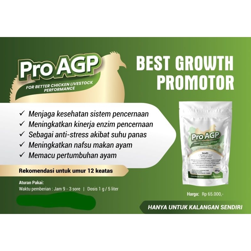 Suplemen alternatif agp ayam broiler