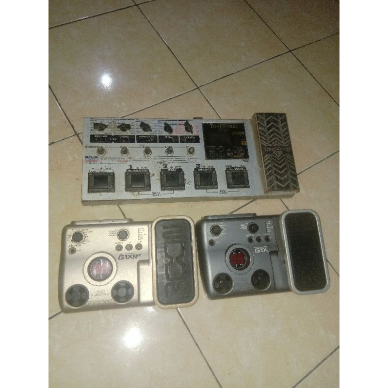 Efek Gitar ToneWorks AX1500g, Zoom G1Xn, Zoom G1X