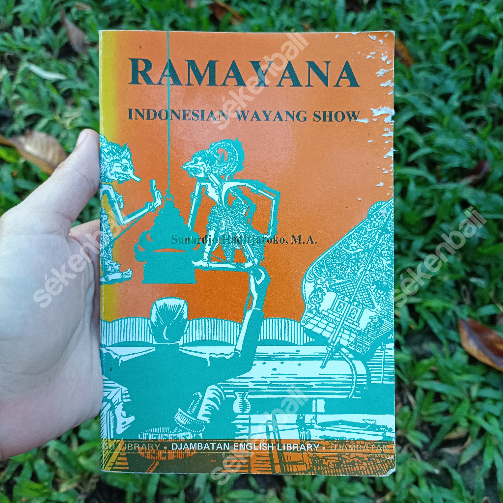Buku Ramayana: Indonesian Wayang Show by Sunardjo Haditjaroko (1997) Budaya Indonesia