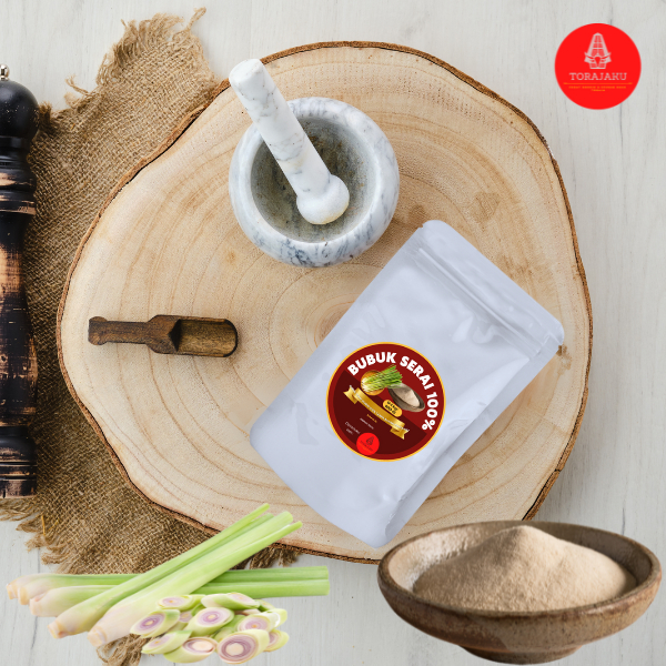 

SEREH BUBUK SERAI BUBUK ASLI ISI 100 GRAM LEMONGRASS POWDER TANPA PENGAWET