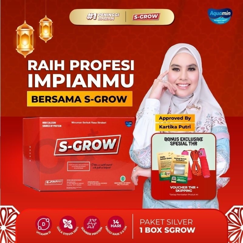 S Grow Peninggi Badan Terbaik Untuk Remaja dan Dewasa