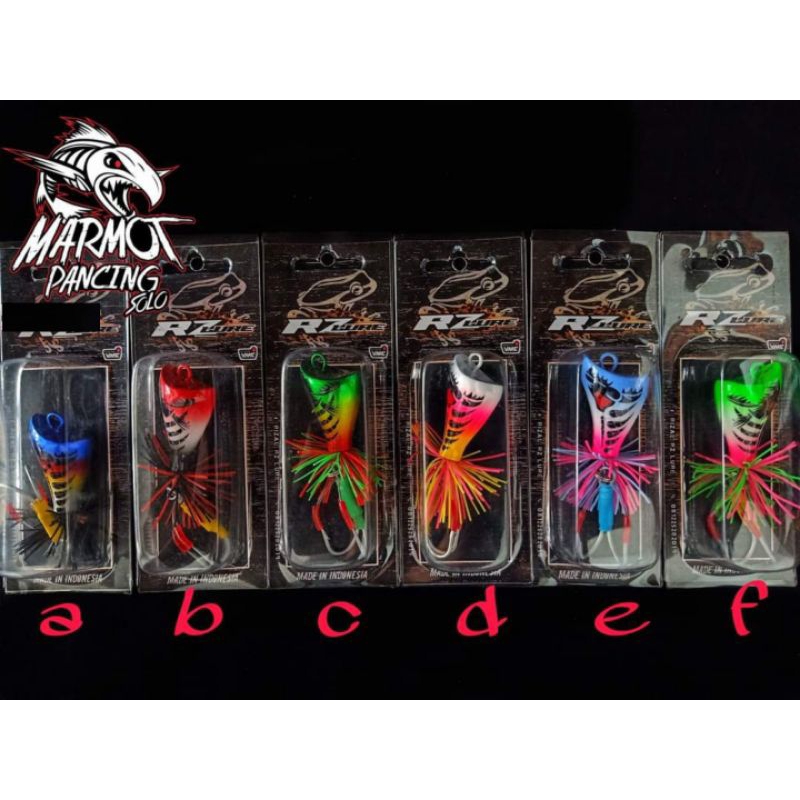 LURE JF JAWS FROG RZ LURE UMPAN GABUS TOMAN