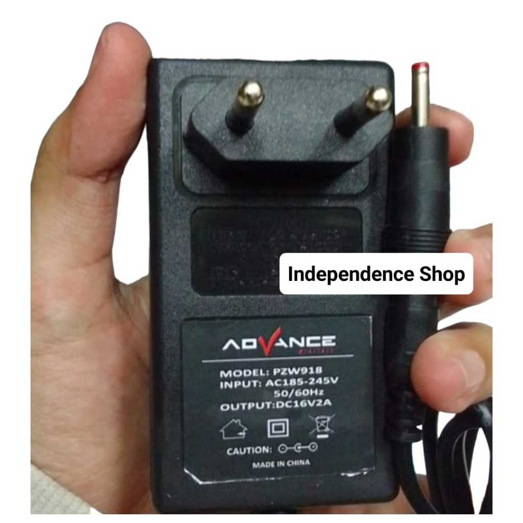Charger Adaptor Adapter Speaker Advance K1212 h 16V 2A Model PZW918