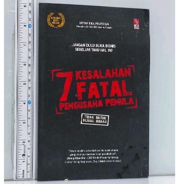7 KESALAHAN FATAL PENGUSAHA PEMULA DEWA EKA PRAYOGA