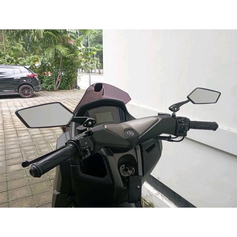 PROMO TERBARU spion KOSO spion variasi universal semua motor spion lipat batang besi aerox NMAX pcx