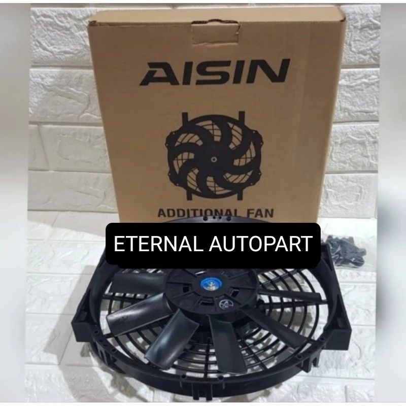 kipas motor extra ekstra fan radiator ac mobil universal 12V aisin