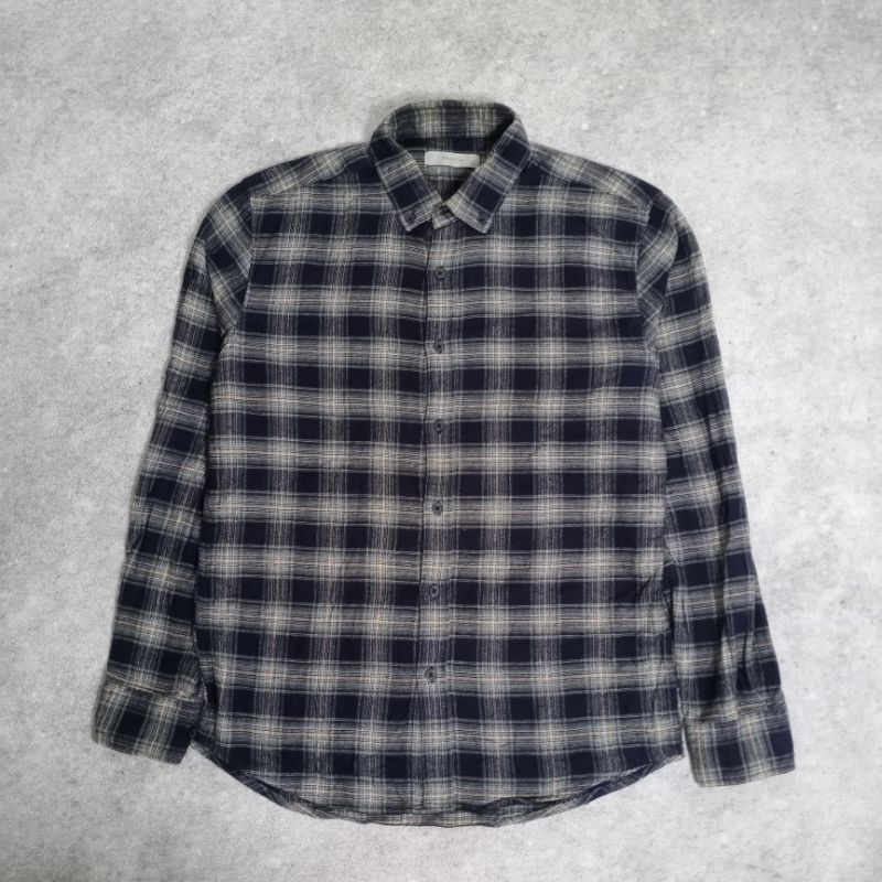 Project M Flanel Shirt, Kemeja Flanel Second Ori, Flanel Veterano, Flanel Vintage