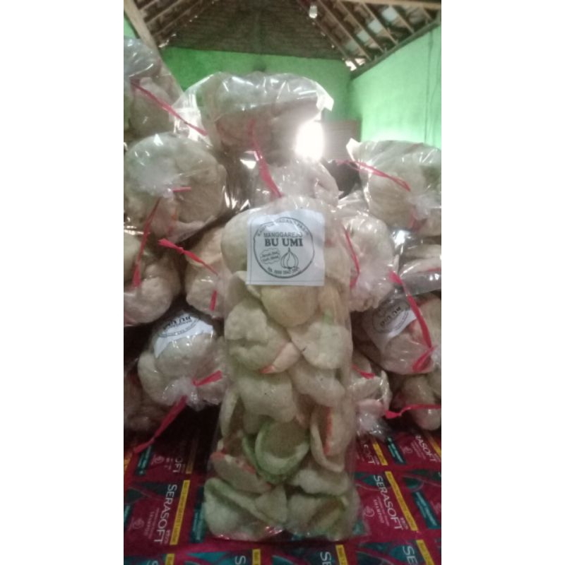 

krupuk bakar pasir rasa bawang