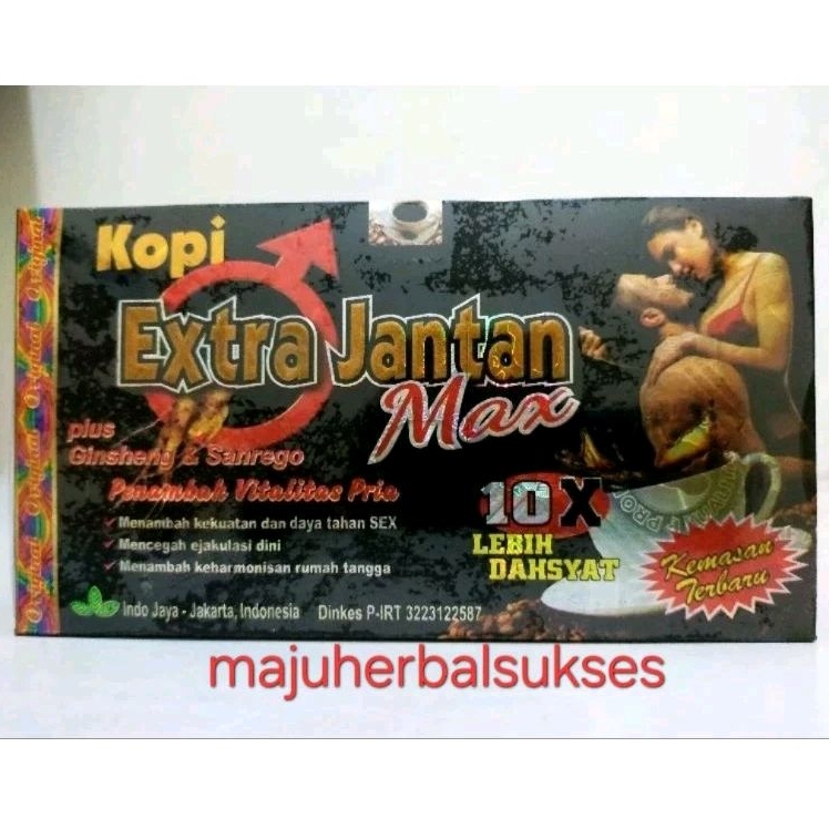 Kopi Extra Jantan Max Original Cap Jempol