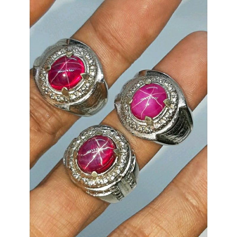 cincin batu permata stierr asli