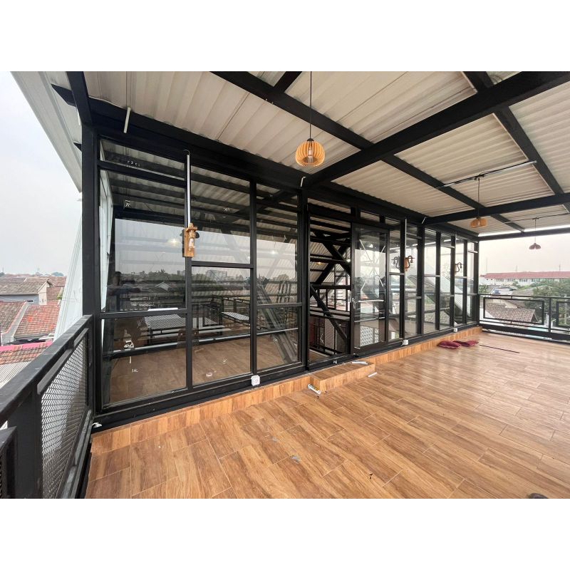 Partisi Kaca Alumunium Penyekat Ruangan