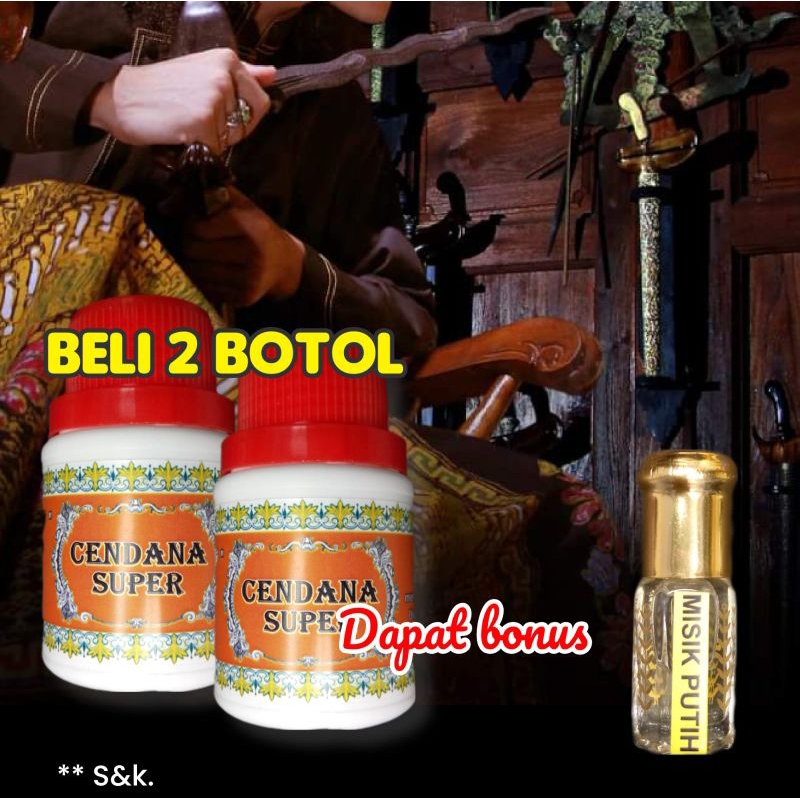 Minyak pusaka dan pamor keris cendana super